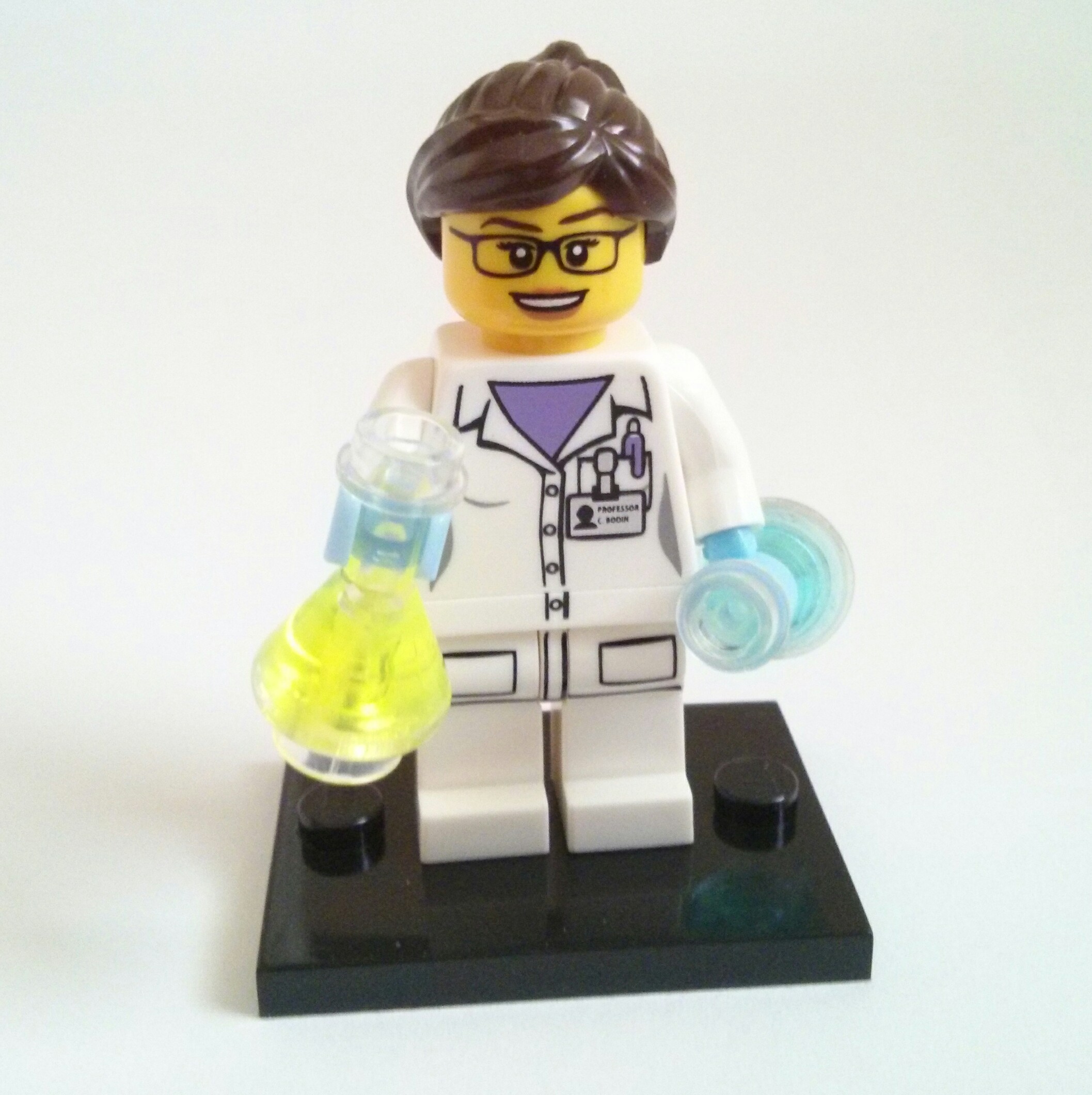 lego scientist minifigure