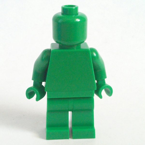 Green Lego Monochrome Minifigure