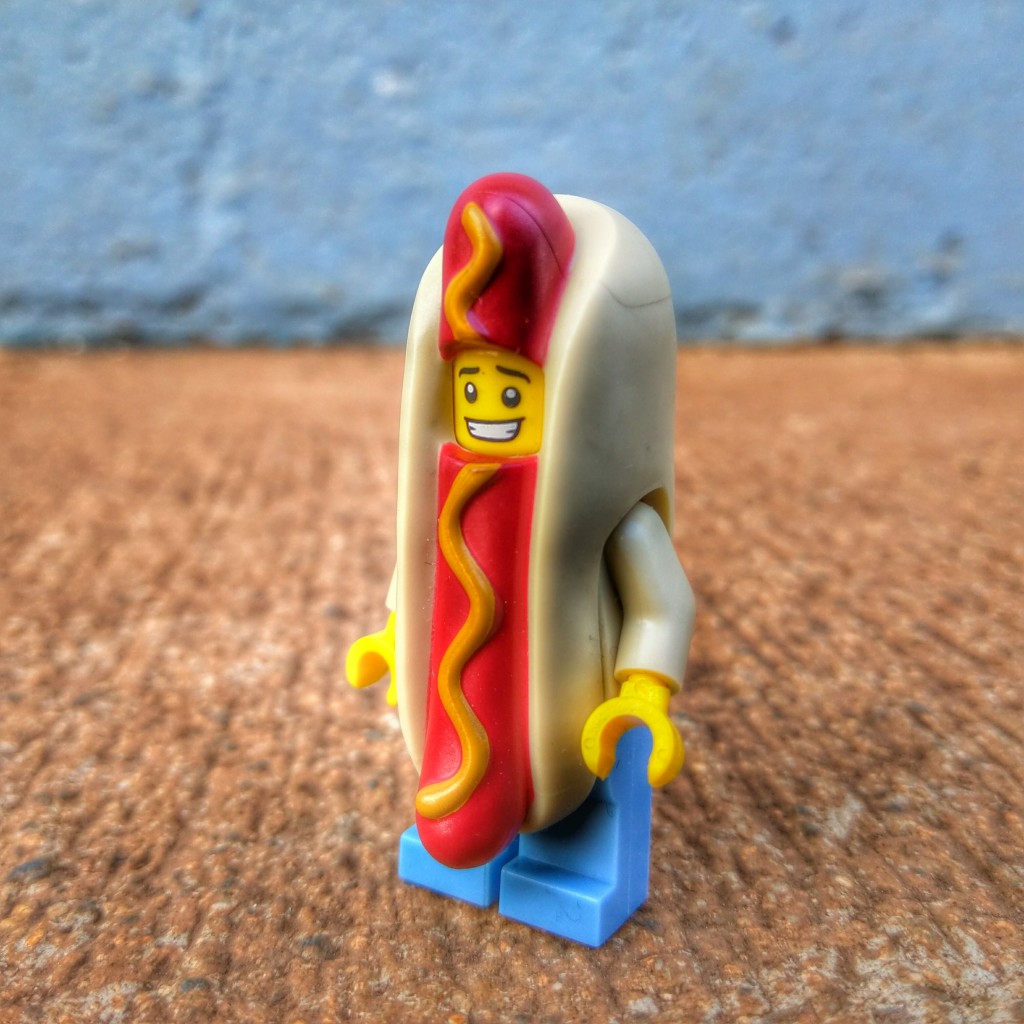 lego hot dog plush