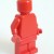 Red Lego Monochrome Minifigure